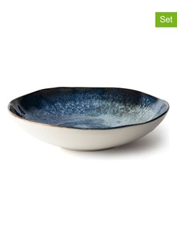 Trendy Kitchen by EXCÉLSA Talerze głębokie (6 szt.) "Poseidone" w kolorze niebieskim - Ø 21 cm ze sklepu Limango Polska w kategorii Naczynia - zdjęcie 188452969