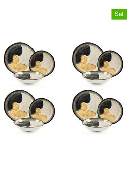 Trendy Kitchen by EXCÉLSA 12-częściowy zestaw talerzy "Dioniso" ze wzorem ze sklepu Limango Polska w kategorii Naczynia - zdjęcie 188453025