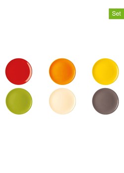 Trendy Kitchen by EXCÉLSA Talerzyki deserowe (6 szt.) "Trendy" ze wzorem - Ø 20 cm ze sklepu Limango Polska w kategorii Naczynia - zdjęcie 188453059