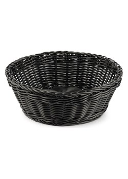 Trendy Kitchen by EXCÉLSA Koszyk "Intrecci" w kolorze czarnym - Ø 20 cm ze sklepu Limango Polska w kategorii Pojemniki kuchenne - zdjęcie 188453529