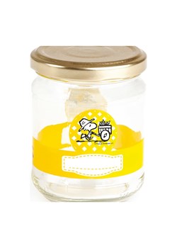 Trendy Kitchen by EXCÉLSA Słoik w kolorze żółtym - wys. 8,6 x Ø 6,6 cm ze sklepu Limango Polska w kategorii Pojemniki kuchenne - zdjęcie 188453768