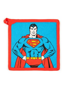 Trendy Kitchen by EXCÉLSA Łapka kuchenna "Supereroi" w kolorze błękitno-czerwonym - 20 x 20 cm ze sklepu Limango Polska w kategorii Tekstylia kuchenne - zdjęcie 188453855