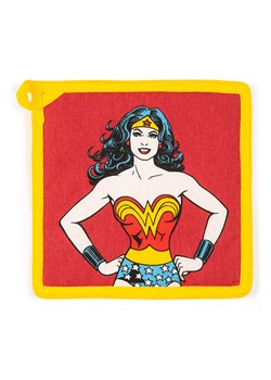 Trendy Kitchen by EXCÉLSA Łapka kuchenna "Supereroi" w kolorze żółto-czerwonym - 20 x 20 cm ze sklepu Limango Polska w kategorii Tekstylia kuchenne - zdjęcie 188453859