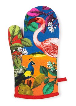 Trendy Kitchen by EXCÉLSA Rękawica kuchenna "Rhapsody" ze wzorem - 32 x 18 cm ze sklepu Limango Polska w kategorii Tekstylia kuchenne - zdjęcie 188453898