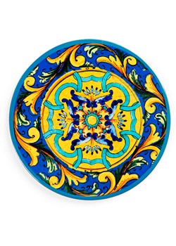 Trendy Kitchen by EXCÉLSA Podkładka Trinacria" w kolorze niebieskim ze wzorem pod garnek - Ø 16 cm ze sklepu Limango Polska w kategorii Akcesoria kuchenne - zdjęcie 188453917