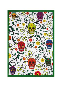 Trendy Kitchen by EXCÉLSA Ściereczka "Calavera" ze wzorem do naczyń - 70 x 50 cm ze sklepu Limango Polska w kategorii Ścierki kuchenne - zdjęcie 188453918