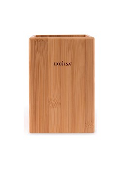 Trendy Kitchen by EXCÉLSA Pojemnik w kolorze brązowym na przybory kuchenne - 10 x 14,5 cm ze sklepu Limango Polska w kategorii Akcesoria kuchenne - zdjęcie 188453927