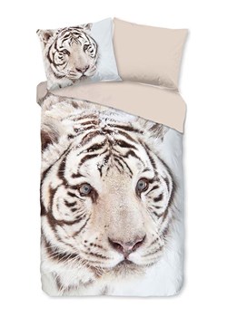 Good Morning Komplet pościeli flanelowej "Thor" w kolorze biało-kremowym ze sklepu Limango Polska w kategorii Pościele - zdjęcie 188454445