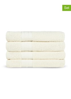 Good Morning Ręczniki (4 szt.) w kolorze kremowym do rąk ze sklepu Limango Polska w kategorii Ręczniki - zdjęcie 188454597