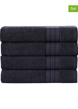 Good Morning Ręczniki (4 szt.) w kolorze czarnym do rąk ze sklepu Limango Polska w kategorii Ręczniki - zdjęcie 188454606