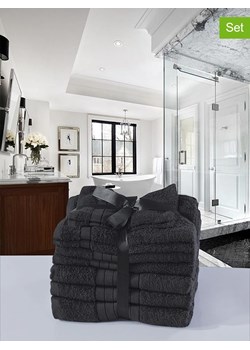 Good Morning Ręczniki (4 szt.) w kolorze antracytowym do rąk ze sklepu Limango Polska w kategorii Ręczniki - zdjęcie 188454617