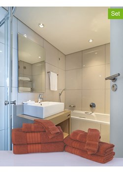 Hip 8-częściowy zestaw ręczników w kolorze pomarańczowym ze sklepu Limango Polska w kategorii Ręczniki - zdjęcie 188454635