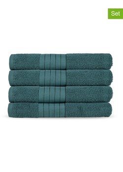 Good Morning Ręczniki (4 szt.) w kolorze zielonym do rąk ze sklepu Limango Polska w kategorii Ręczniki - zdjęcie 188454646