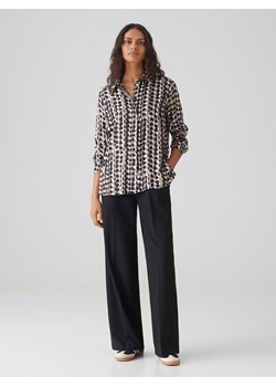 OPUS Bluzka w kolorze szarobrązowym ze sklepu Limango Polska w kategorii Koszule damskie - zdjęcie 188454999