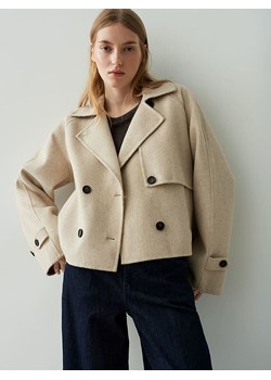 OPUS Kurtka przejściowa "Haili" w kolorze beżowym ze sklepu Limango Polska w kategorii Kurtki damskie - zdjęcie 188455079