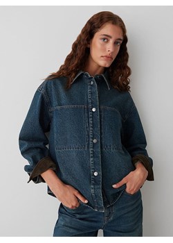 OPUS Kurtka dżinsowa "Jaspa" w kolorze granatowym ze sklepu Limango Polska w kategorii Kurtki damskie - zdjęcie 188455169
