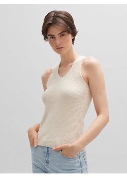 OPUS Top "Pivy" w kolorze kremowym ze sklepu Limango Polska w kategorii Bluzki damskie - zdjęcie 188455248
