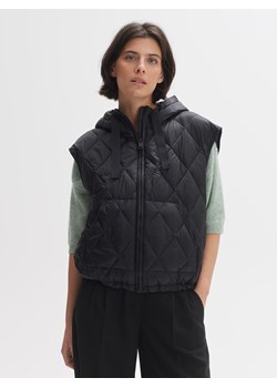 OPUS Kamizelka pikowana w kolorze czarnym ze sklepu Limango Polska w kategorii Kamizelki damskie - zdjęcie 188455275