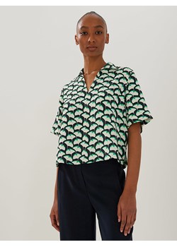 Someday Bluzka w kolorze czarno-biało-turkusowym ze sklepu Limango Polska w kategorii Bluzki damskie - zdjęcie 188455357