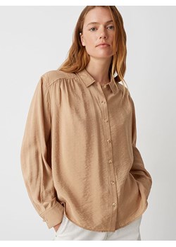 OPUS Bluzka w kolorze beżowym ze sklepu Limango Polska w kategorii Koszule damskie - zdjęcie 188455579