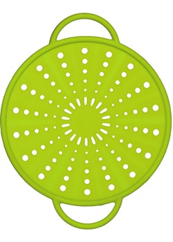 Emsa Osłona "Smart Kitchen" w kolorze zielonym przeciw rozpryskiwaniu - Ø 26 cm ze sklepu Limango Polska w kategorii Akcesoria kuchenne - zdjęcie 188456748