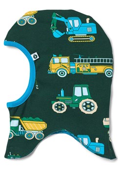 Småfolk Dwustronna czapka w kolorze zielono-niebieskim ze sklepu Limango Polska w kategorii Czapki dziecięce - zdjęcie 188458846