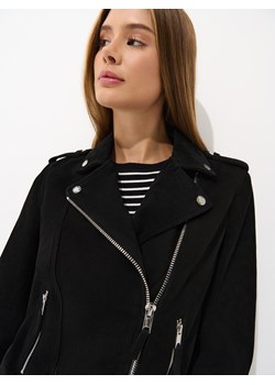 Mohito - Skórzana ramoneska - czarny ze sklepu Mohito w kategorii Kurtki damskie - zdjęcie 188459305