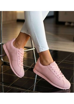 Różowe damskie buty sportowe /G7-2 17411 T102 +H2/ ze sklepu Pantofelek24.pl w kategorii Buty sportowe damskie - zdjęcie 188459698