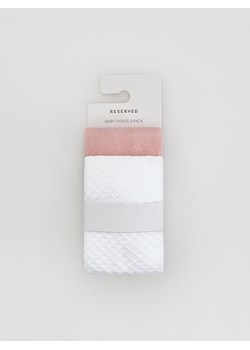 Reserved - Rajstopy 2 pack - wielobarwny ze sklepu Reserved w kategorii Rajstopy dziecięce - zdjęcie 188460675
