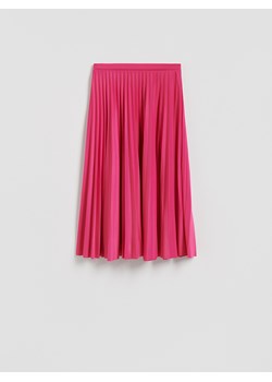 Reserved - Plisowana spódnica - jasnofioletowy ze sklepu Reserved w kategorii Spódnice - zdjęcie 188460998