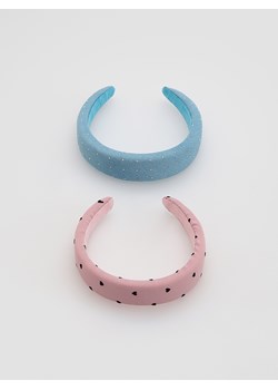 Reserved - Opaski do włosów 2 pack - różowy ze sklepu Reserved w kategorii Opaski dziecięce - zdjęcie 188461076