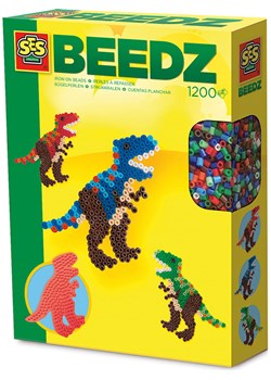 SES Zestaw koralików do prasowanek "T-Rex" - 5+ ze sklepu Limango Polska w kategorii Zabawki - zdjęcie 188461515