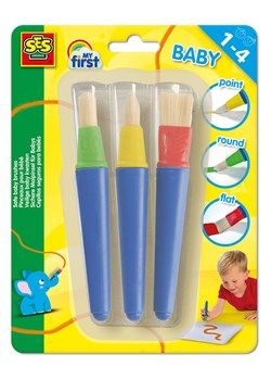 SES Pędzle (3 szt.) "My first" - 12 m+ ze sklepu Limango Polska w kategorii Zabawki - zdjęcie 188461659