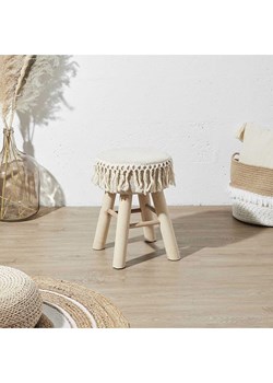 Ethnical Life Puf w kolorze kremowym - 28 x 40 cm ze sklepu Limango Polska w kategorii Pufy i siedziska - zdjęcie 188464159