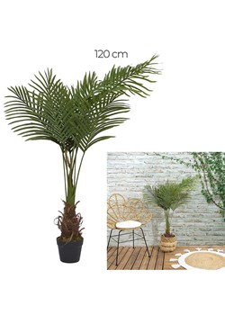 Ethnical Life Sztuczna roślina w kolorze zielonym - wys. 120 x Ø 25 cm ze sklepu Limango Polska w kategorii Doniczki i osłonki - zdjęcie 188464289