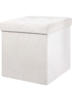 Ethnical Life Hocker w kolorze białym ze schowkiem - 37,5 x 37,5 x 37,5 cm ze sklepu Limango Polska w kategorii Pufy i siedziska - zdjęcie 188464435