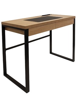 Ethnical Life Biurko w kolorze jasnobrązowo-czarnym - 100 x 74 x 50,3 cm ze sklepu Limango Polska w kategorii Stoliki kawowe - zdjęcie 188464438