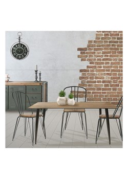 Ethnical Life Stół w kolorze brązowym - 115 x 75 x 75 cm ze sklepu Limango Polska w kategorii Stoliki kawowe - zdjęcie 188464676