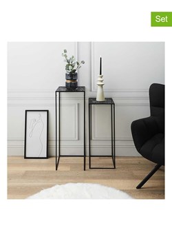 Ethnical Life Stoliki (2 szt.) w kolorze czarnym ze sklepu Limango Polska w kategorii Stoliki kawowe - zdjęcie 188464696