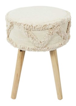 Ethnical Life Hocker w kolorze jasnobrązowo-beżowym - (W)41 x Ø 30 cm ze sklepu Limango Polska w kategorii Pufy i siedziska - zdjęcie 188464946