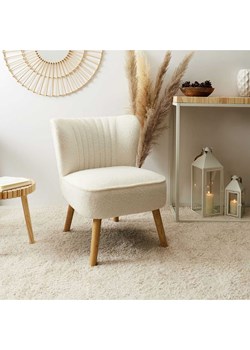 Ethnical Life Fotel w kolorze białym - 70 x 72 x 59 cm ze sklepu Limango Polska w kategorii Pufy i siedziska - zdjęcie 188465005