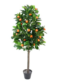 Garden Spirit Sztuczna roślina w kolorze zielono-pomarańczowym - wys. 120 cm ze sklepu Limango Polska w kategorii Doniczki i osłonki - zdjęcie 188465066