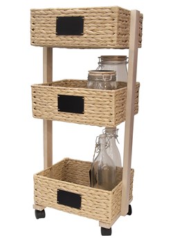 Ethnical Life Regał w kolorze jasnobrązowym - 36,5 x 79 x 27 cm ze sklepu Limango Polska w kategorii Regały i witryny - zdjęcie 188465677