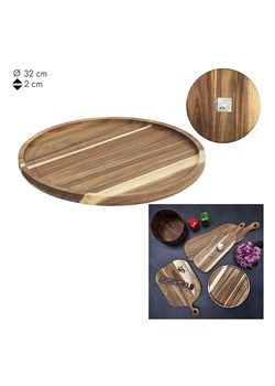 Ethnical Life Taca w kolorze brązowym - Ø 32 cm ze sklepu Limango Polska w kategorii Misy i tace dekoracyjne - zdjęcie 188465769