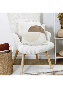 THE HOME DECO FACTORY Poduszka w kolorze beżowo-kremowym - 40 x 40 cm ze sklepu Limango Polska w kategorii Poduszki dekoracyjne - zdjęcie 188466109