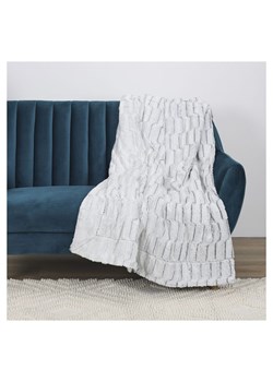 THE HOME DECO FACTORY Pled w kolorze jasnoszarym - 200 x 140 cm ze sklepu Limango Polska w kategorii Tekstylia - zdjęcie 188466267