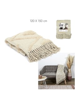 Ethnical Life Pled w kolorze szarobrązowym - 150 x 120 cm ze sklepu Limango Polska w kategorii Tekstylia - zdjęcie 188466349