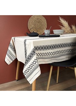 Ethnical Life Obrus w kolorze beżowo-czarnym - 250 x 140 cm ze sklepu Limango Polska w kategorii Obrusy i bieżniki - zdjęcie 188466447