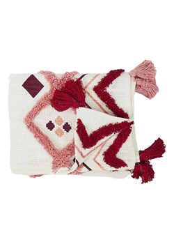 Ethnical Life Pled w kolorze biało-czerwonym - 150 x 130 cm ze sklepu Limango Polska w kategorii Tekstylia - zdjęcie 188466525