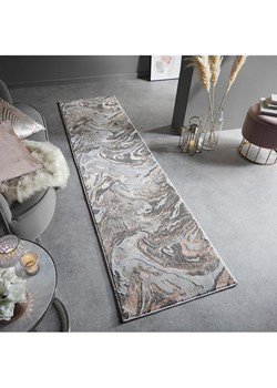 Flair Rugs Chodnik w kolorze jasnoróżowo-szarym ze wzorem ze sklepu Limango Polska w kategorii Dywany - zdjęcie 188467088